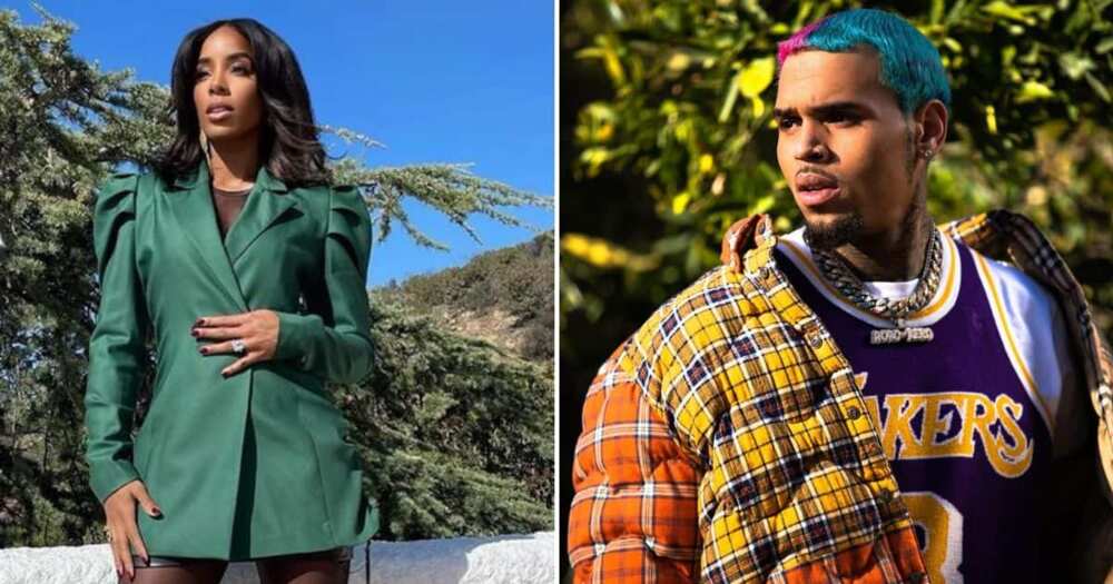 Kelly Rowland defended Chris Brown