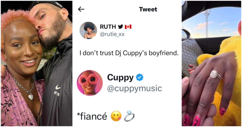 DJ Cuppy reacts as lady says she doesn't trust her boyfriend.