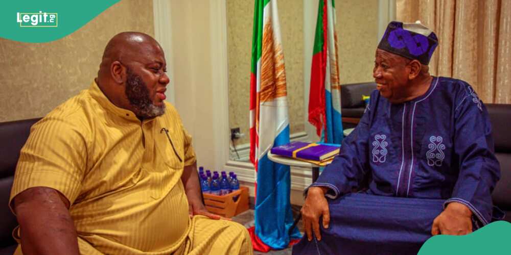Asari Dokubo visits APC chairman, Abdullahi Ganduje