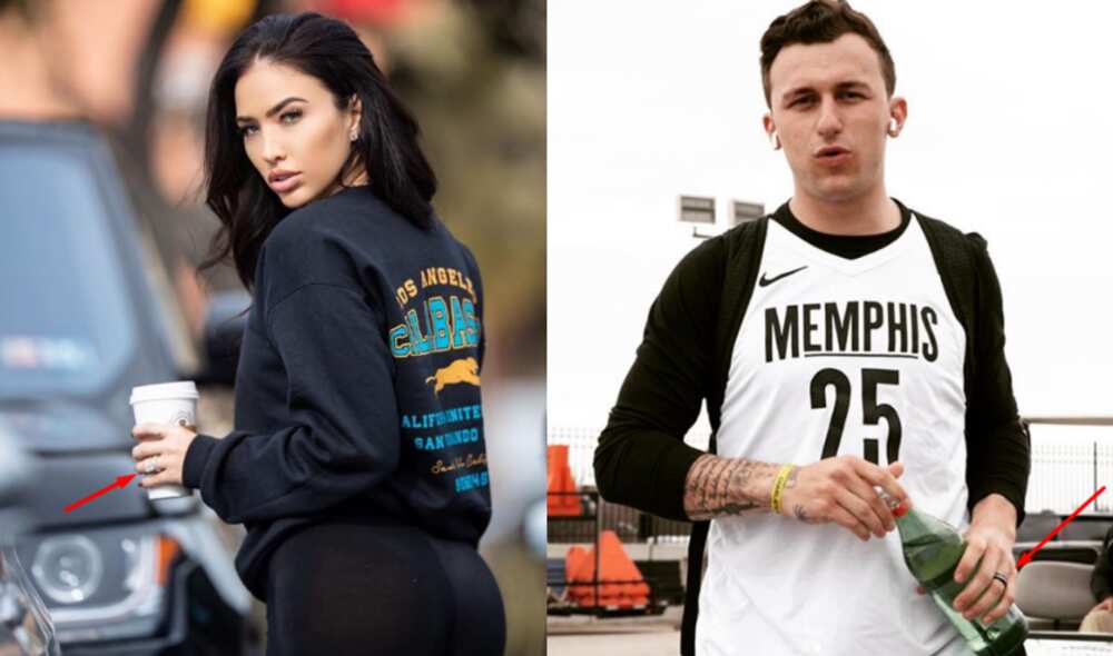 Bre Tiesi and Johny Manziel