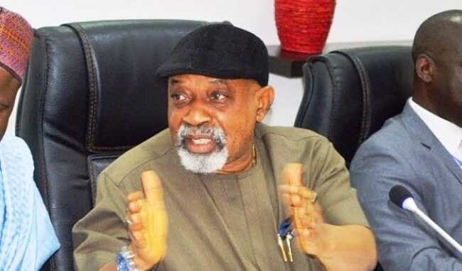 Ministan kwadago da samar da ayyukan yi, Chris Ngige Ministan kwadago da samar da ayyukan yi, Chris Ngige