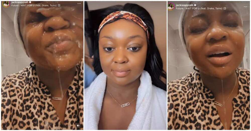 Jackie Appiah: Ghanaian Actress Looks Extremely Beautiful Without Makeup; Video Drops