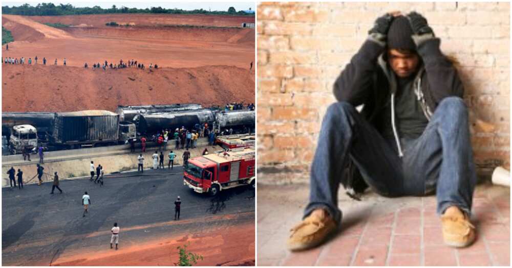 Man cries out, vows not to forgive Ibadan people after his 2 phones, money disappeared while walking in Iwo