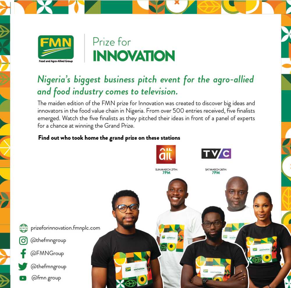 Nigeria's Biggest Business Pitch Event for Agro-allied and Food Industry Set to Air on TV