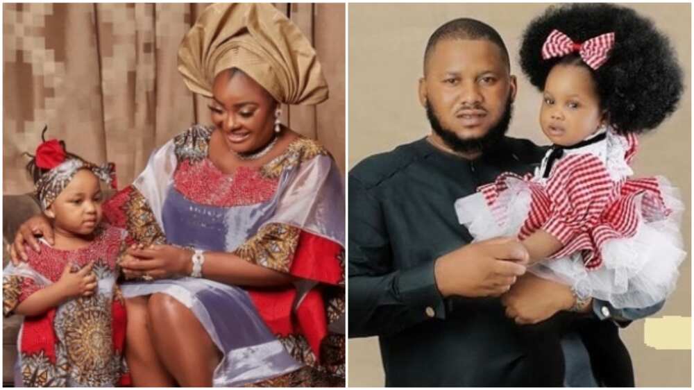 See Carbon Copy, One Useless Man is Saying He Wants DNA Test - Lady Reacts to Ronke Odusanya Daughter’s Photo