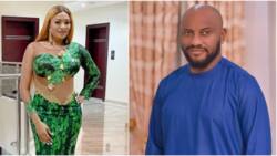 My faith is against polygamy, it's an old video: Yul Edochie's first wife reacts to hubby's feel good post
