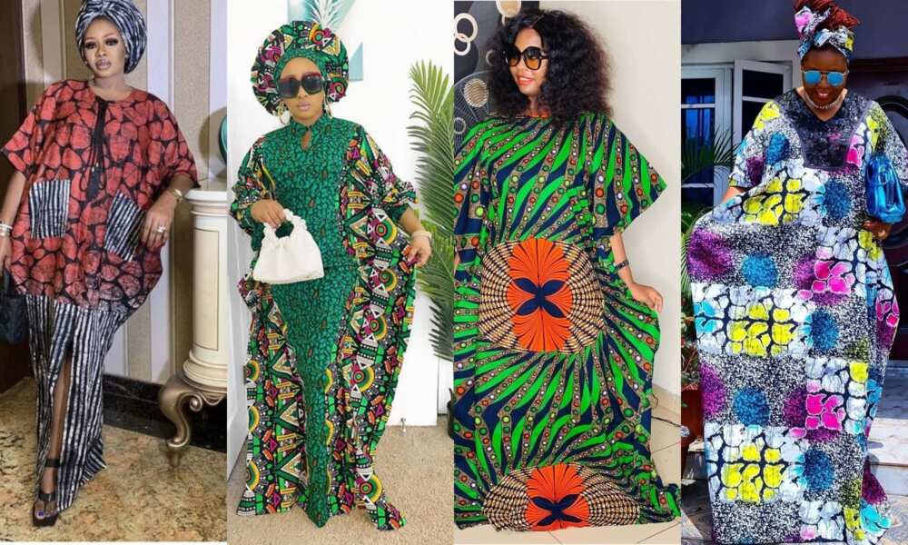 Long bubu styles with ankara