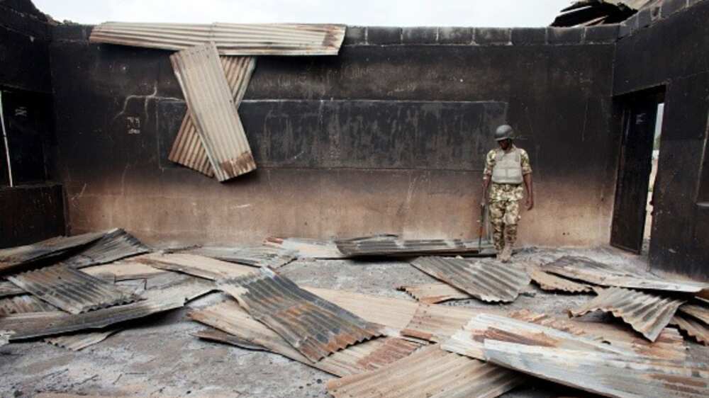 Nigerian Army in Gwoza Town/Boko Haram