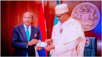 BREAKING: New twist as Buhari meets Emefiele in Aso Rock after supreme court ruling, details emerge