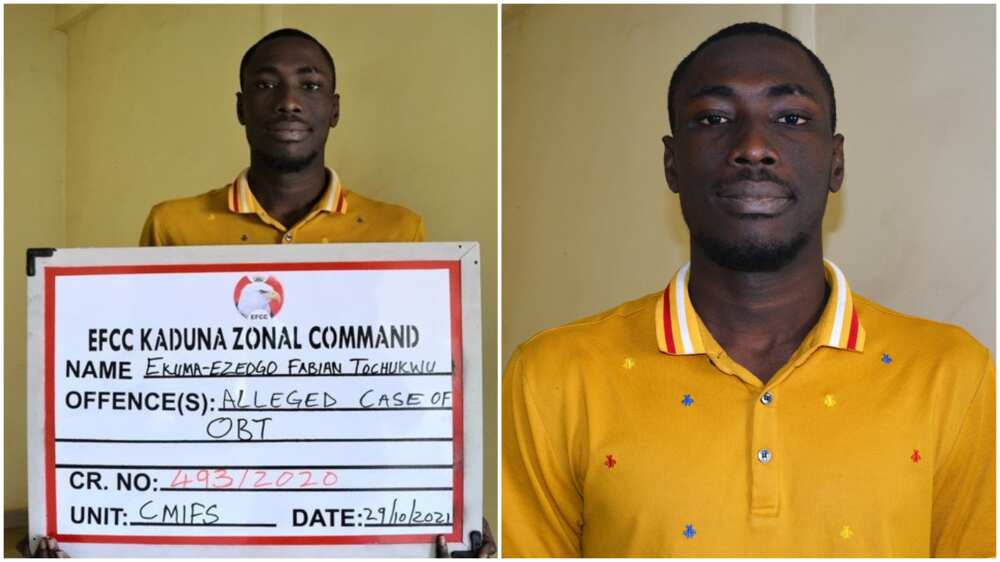 Ekuma-Ezeogo Fabian Tochukwu: Law Graduate Sentenced to 10-Year Imprisonment over Ponzi Scheme