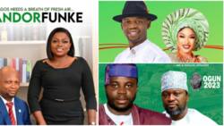 Funke Akindele, Tonto Dikeh and 2 other celebrities contesting as deputy governors in their home states