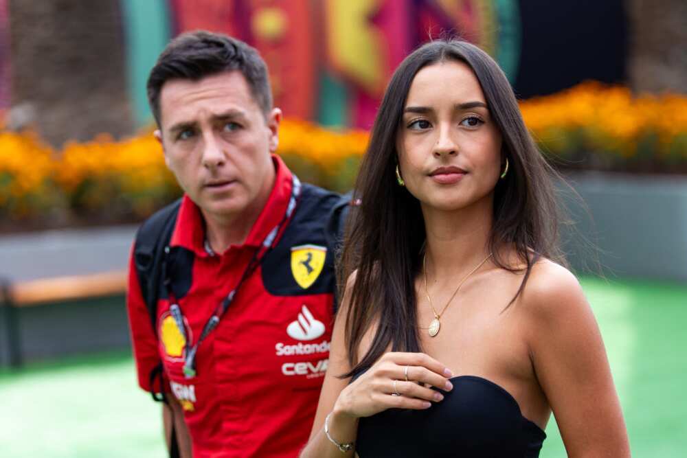 Charles Leclerc's new girlfriend