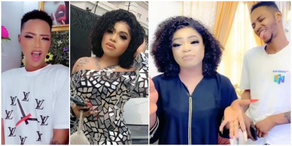 First daughter of the queen mother Bobrisky: Man who crossdresser helped embraces lifestyle