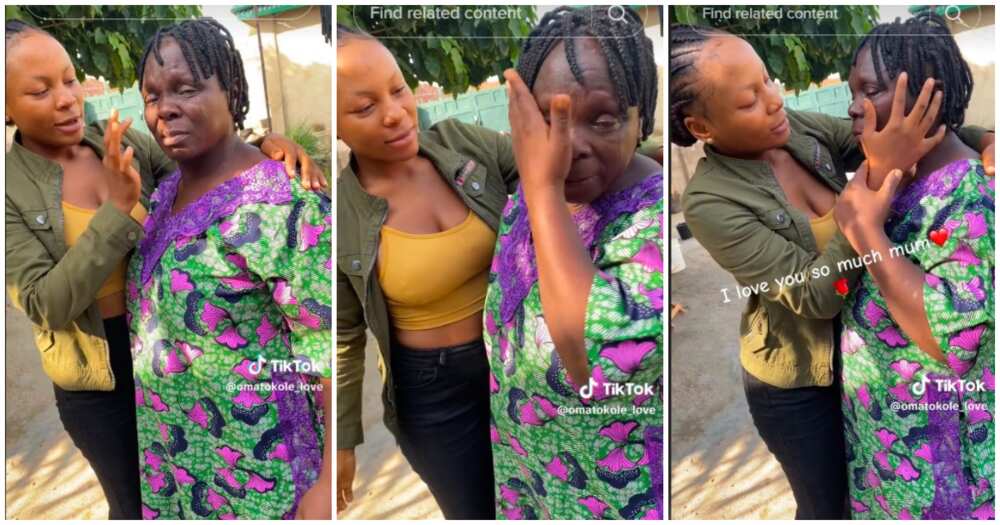 Nigerian mum, daughter, cries Nigerian mum, daughter, cries