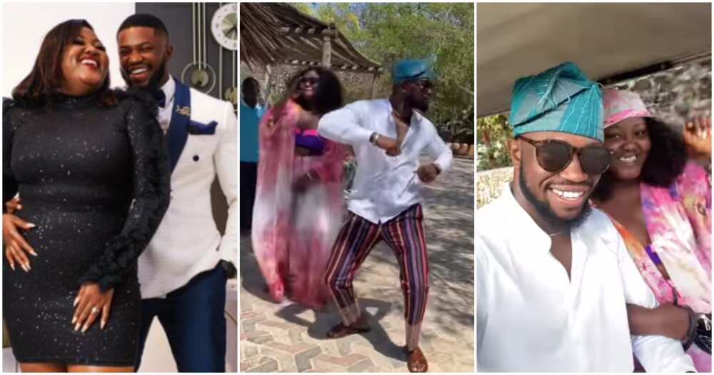 Actor Stan Nze and wife Blessing Jessica Obasi Actor Stan Nze and wife Blessing Jessica Obasi