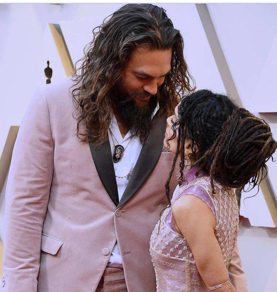 Lisa Bonet and Jason Momoa