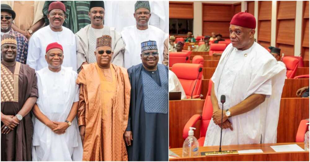 Orji Uzor Kalu, the Senate Chief Whip, 9th Senate's valedictory session