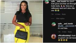 If you say you are a millionaire, dress like one - Troll slams Linda Ikeji, blogger reacts