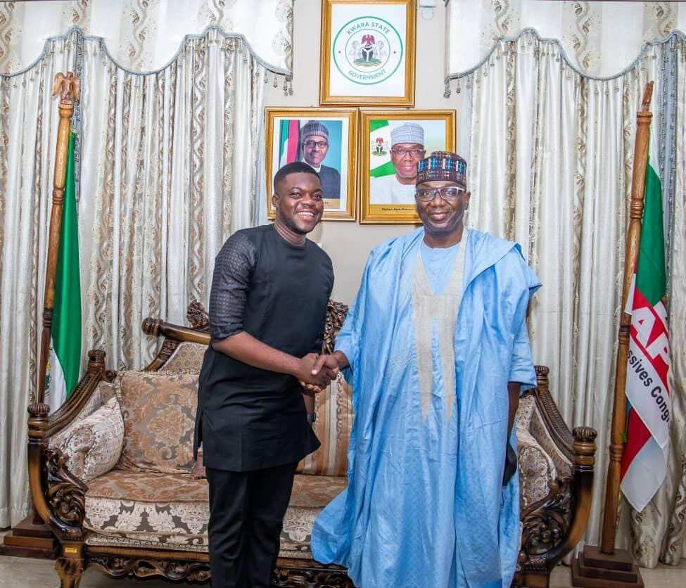 Cute Abiola and Kwara governor