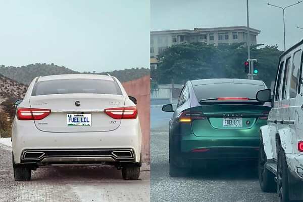 Innoson motor has a perfect respond to fuel lol trending plate number