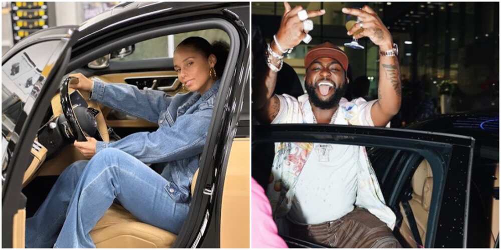 Beryl TV e01dbe16adc40ae1 Alicia Keys, and Other International Celebrities That Bought Davido’s Type of 2023 Maybach S680 Virgil Abloh 