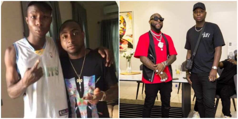 Davido and 30BG member