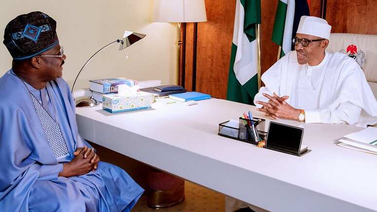 President Buhari says Ajimobi died when APC needed him