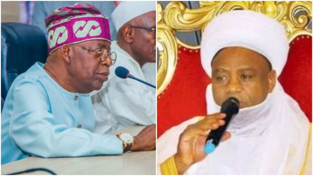 Sultan of Sokoto/Alhaji Muhammadu Sa’ad Abubakar/Bola Tinubu/May 29/APC/2023 Election