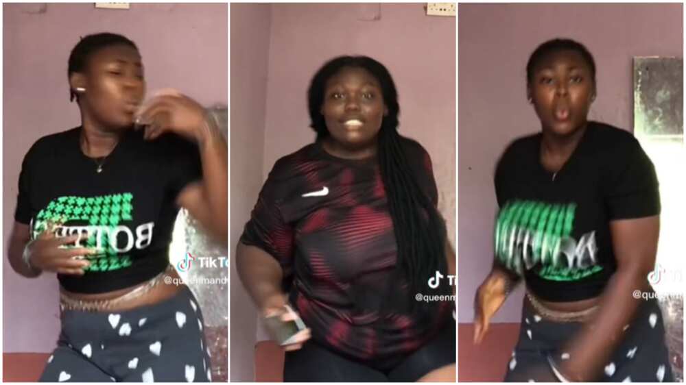 Lady With Waist Beads & Plus Size Friend Dance, Get Many People's Attention  With Their Viral Video 