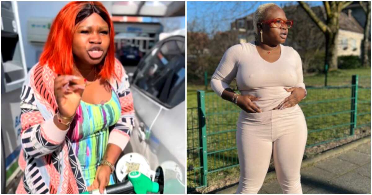 Ich kaufe Benzin für 1400 N pro Liter in Deutschland: Schauspielerin Olaide Oyedeji rät den Leuten, sie nicht um Geld zu bitten