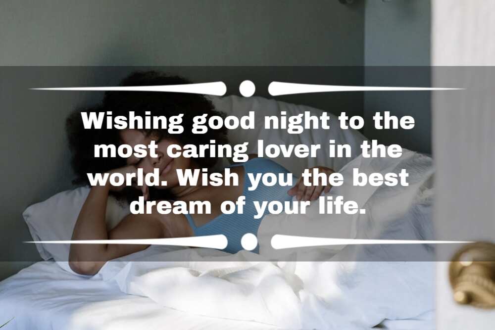 romantic good night wishes lover