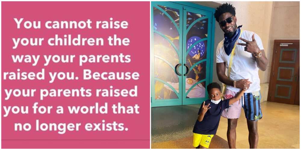 You cannot raise your children the way your parents raised you, Teebillz shares parenting tips