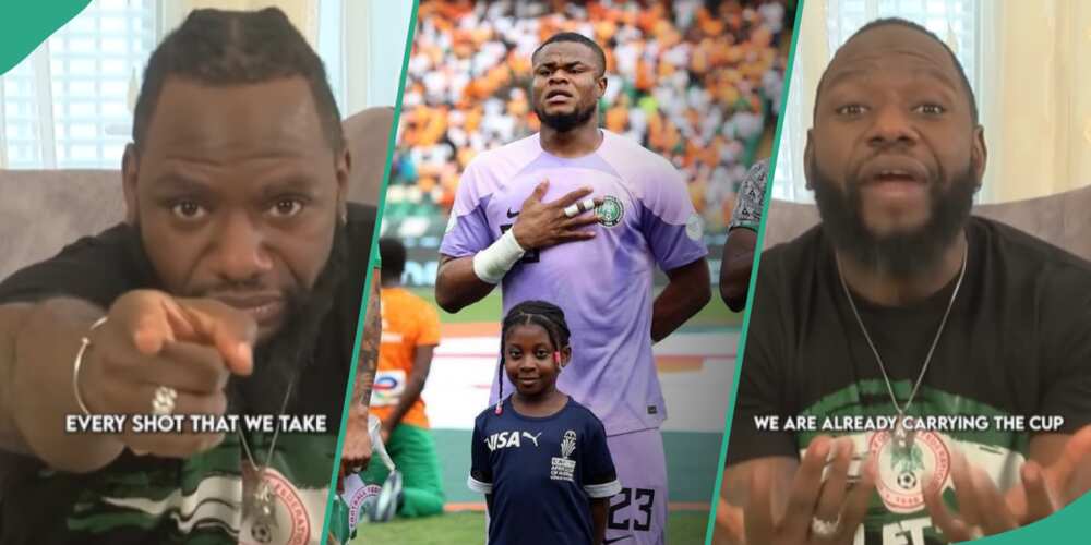 Pastor Jimmy Odukoya offers special prayers from the Super Eagles