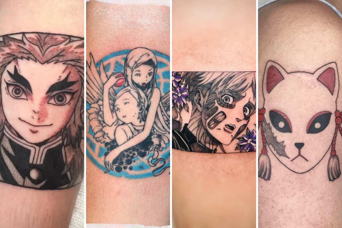 50 cool anime tattoos: from Sailor Moon to Attack on Titan 