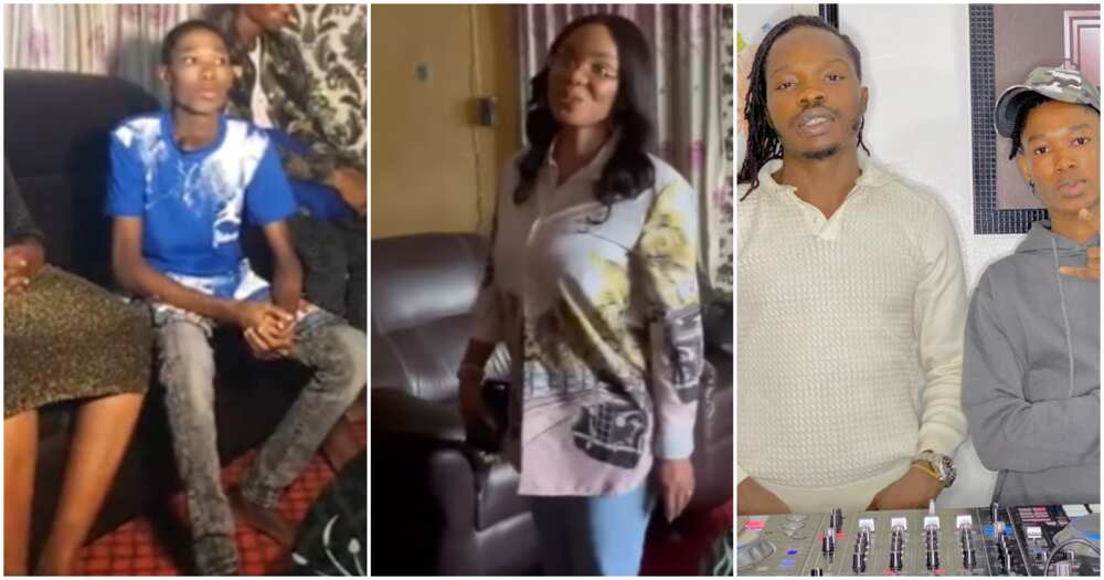 Iyabo Ojo visits DJ Splash in his home Iyabo Ojo visits DJ Splash in his home