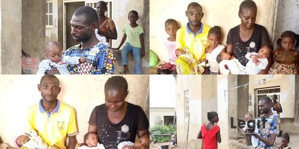 Okada rider whose wife gives birth to 3 kids prematurely needs help