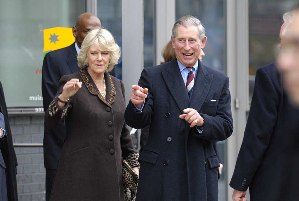 Charles et Camilla quittent la Harlem Children's Zone Promise Academy Charter School sur E. 125th St. après une visite. Charles et Camilla quittent la Harlem Children's Zone Promise Academy Charter School sur E. 125th St. après une visite.