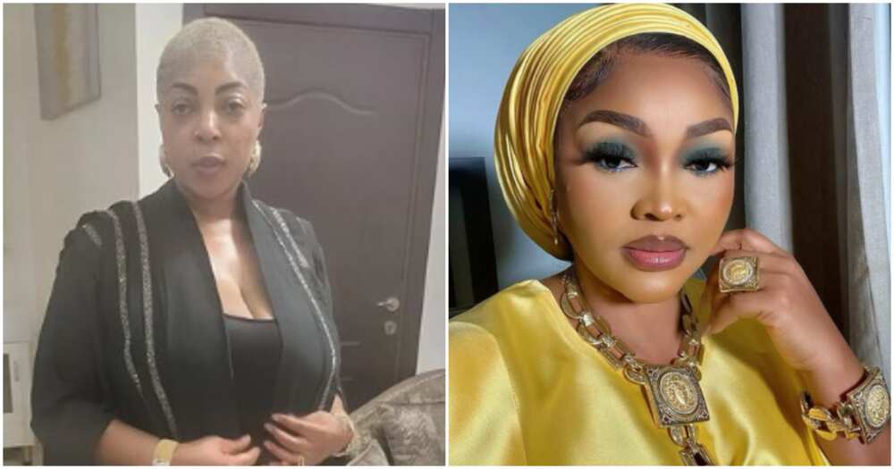 Mercy Aigbe and Larritt are acquaintances