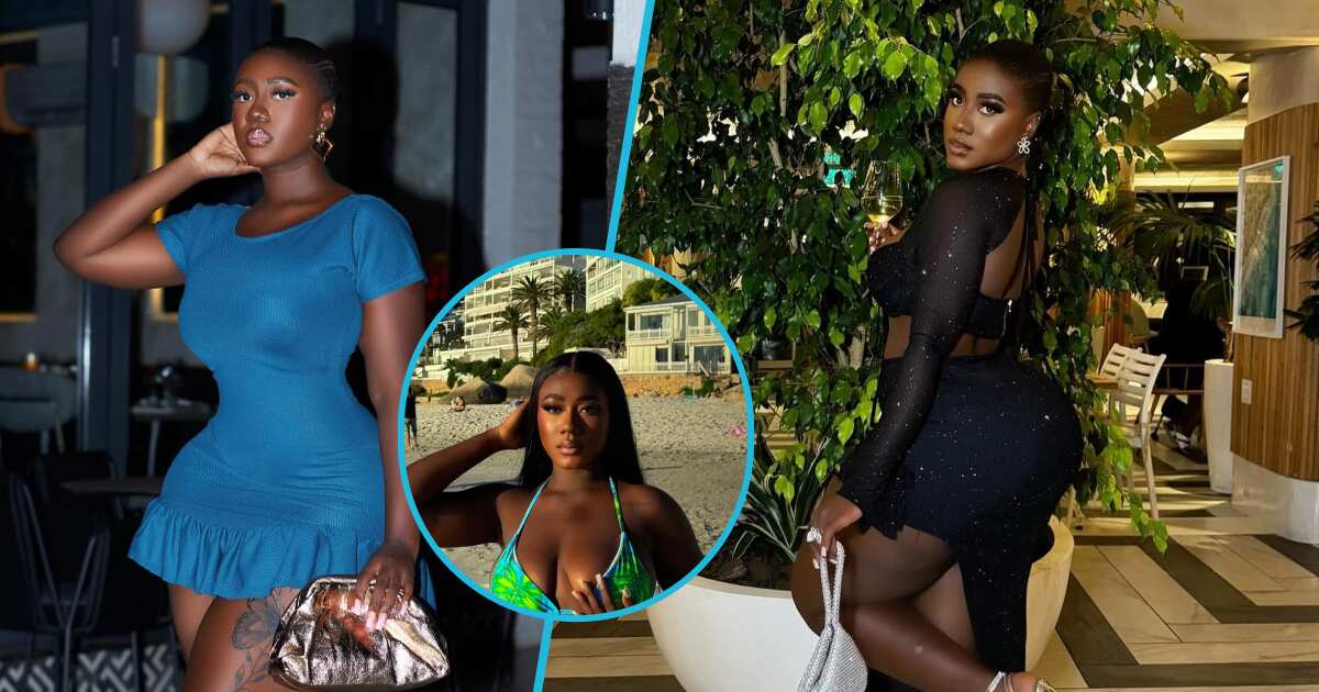 See the jaw-dropping photos of Haija Bintu in swimsuit, flaunts her massive curves