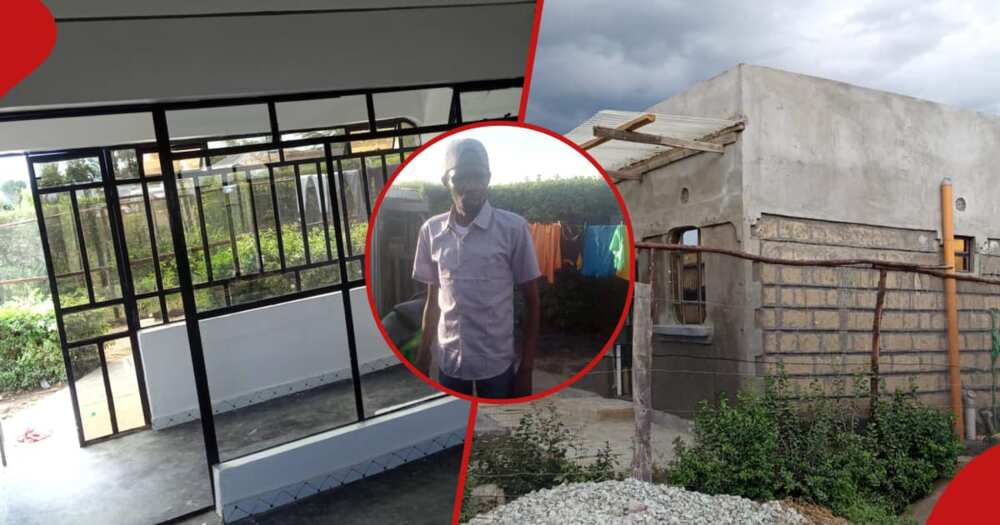 Nakuru man's house. Nakuru man's house.