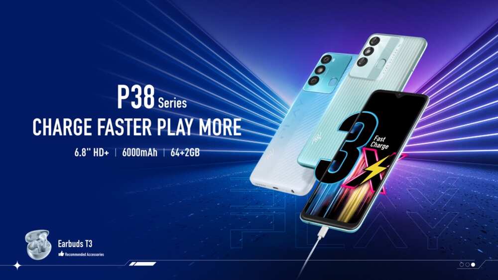 Charge Faster, Play More: itel releases P38 Series with 18W Fast Charge