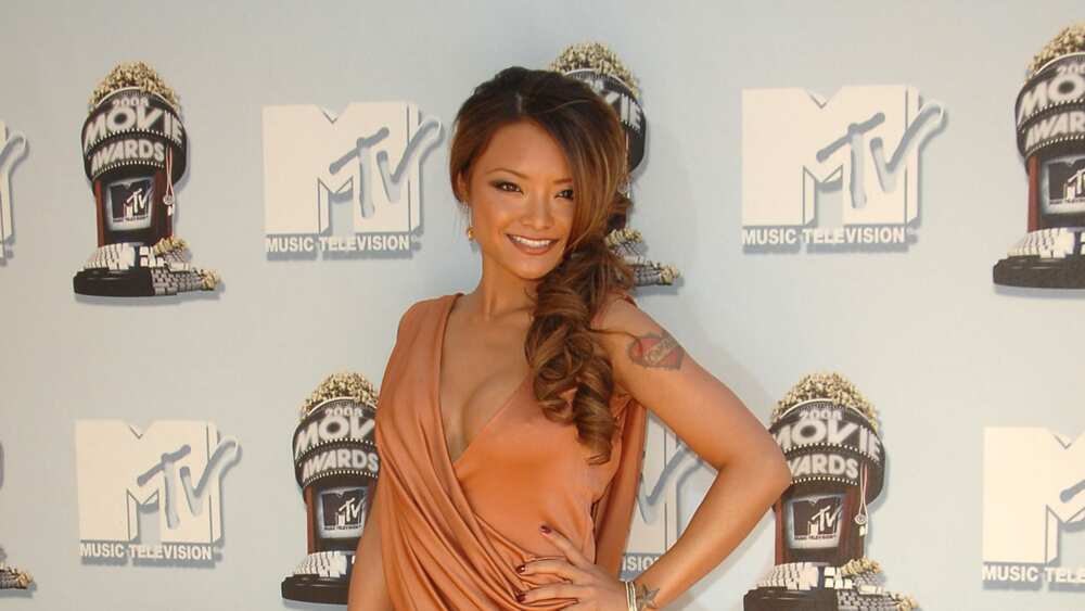 Tila Tequila at the MTV Movie Awards