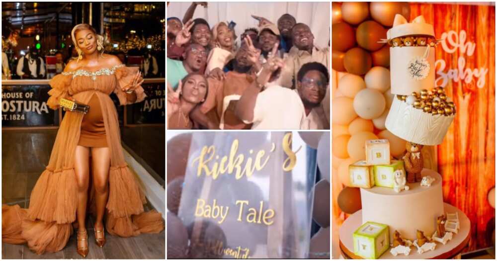 Comedian Kiekie's baby shower