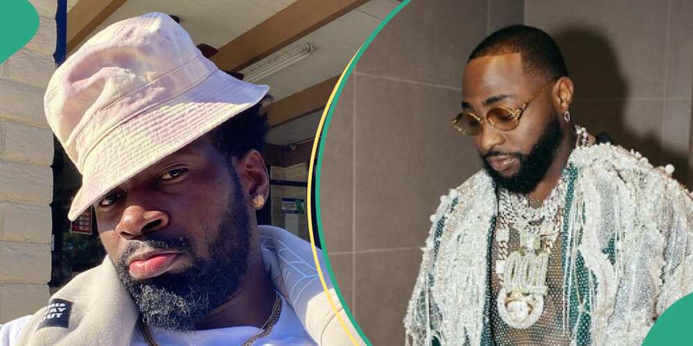 Teebillz calls out Davido for disrespecting his family.