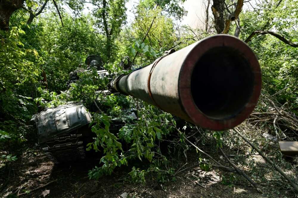 The Donetsk region was under persistent shelling from Moscow's forces, the Ukrainian army general staff said Sunday