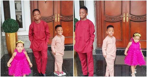 Adaeze Yobo shares adorable photos of her three children