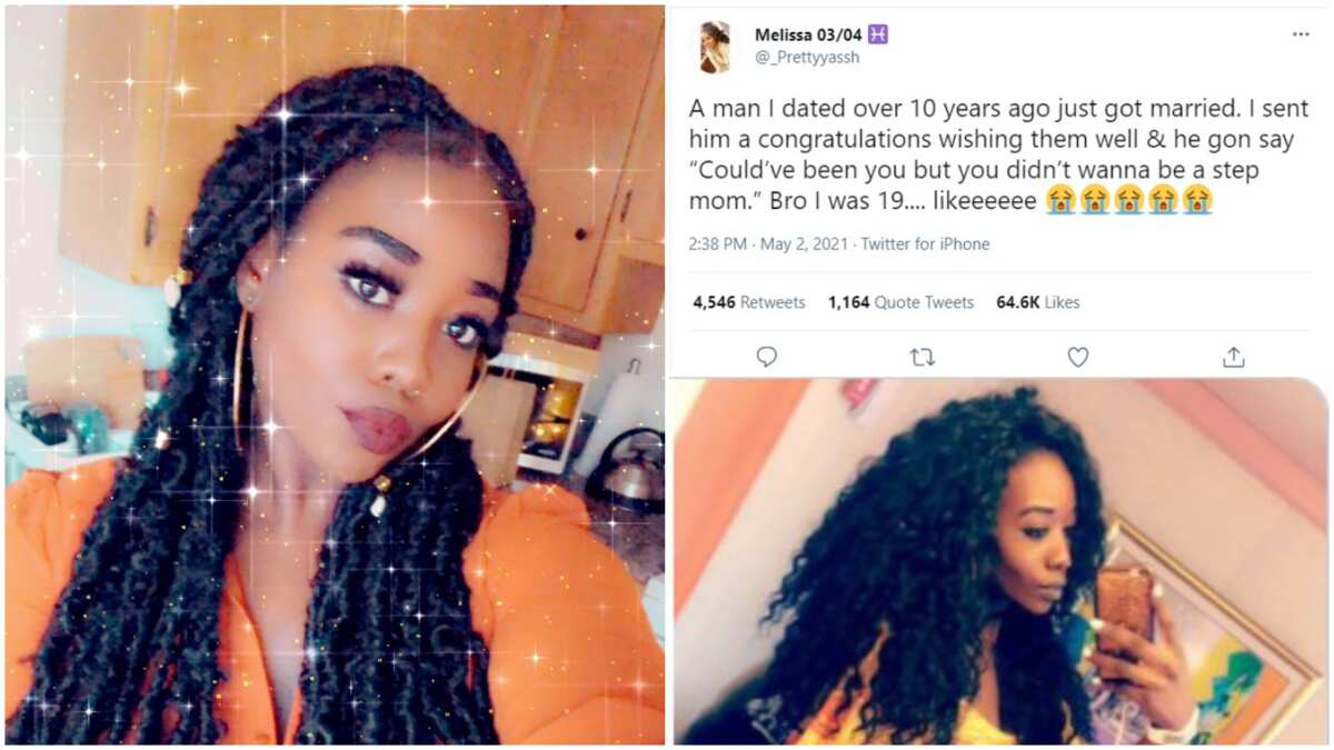 Could have been you - Man sends message to lady he dated 10 years ago after marrying another woman