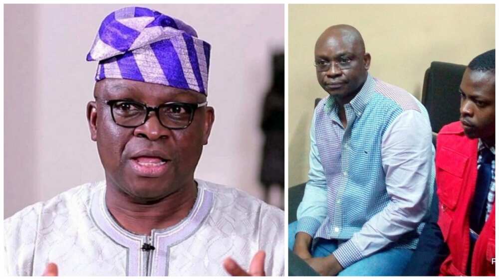 EFCC, former Governor of Ekiti state, Ayodele Fayose, Federal High Court Lagos EFCC, former Governor of Ekiti state, Ayodele Fayose, Federal High Court Lagos