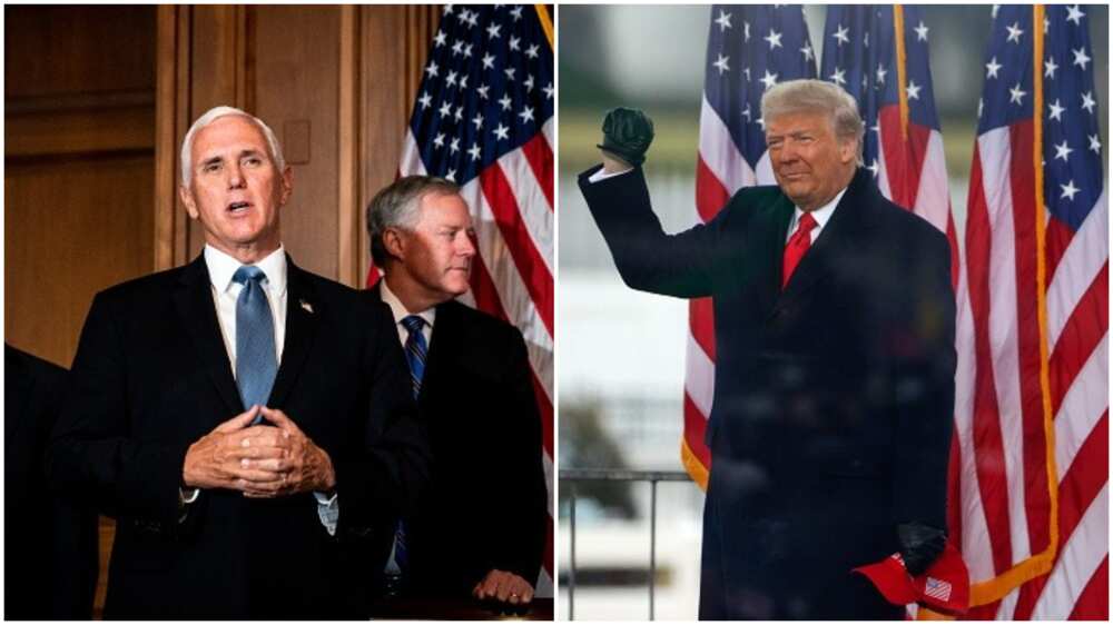 US election: I will win presidency if Vice President Pence comes through for me, Trump insists