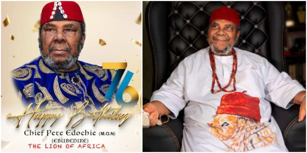 Pete Edochie turns 76 Pete Edochie turns 76